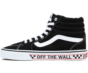 Vans off the wall black high tops outlet