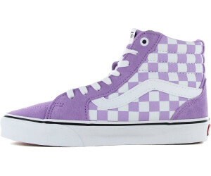 Vans purple checkered on sale