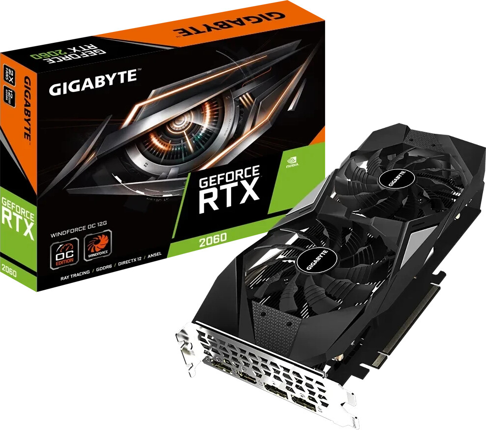 GigaByte GeForce RTX 2060 12G Windforce OC