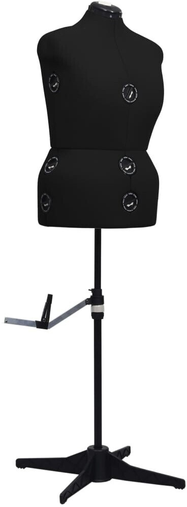 vidaXL Tailor's Dummy L 44-50 black (288491)