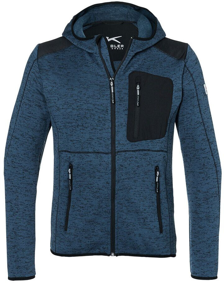 Kübler Weather Cardigan blue/black