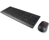 Tastaturen Standard, Kabellos, RF Wireless, QWERTZ, Black, Maus enthalten Lenovo 4X30M39476 Tastatur RF Wireless QWERTZ Ungarisch Black 