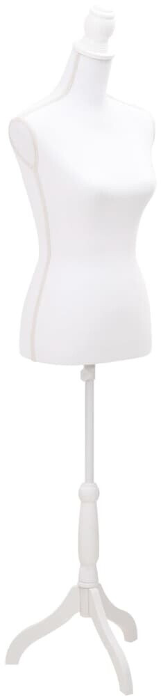 vidaXL Tailor's Dummy Torso white (30022)
