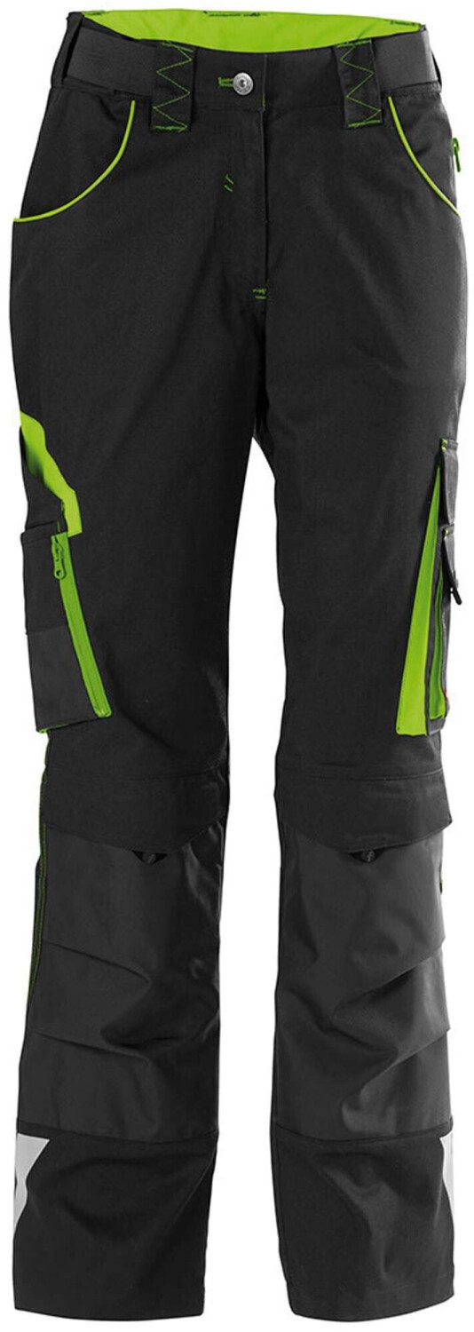 Fortis Lady Pants black/lime green