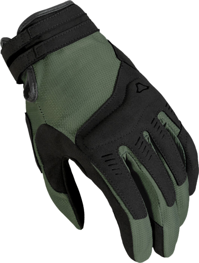 Photos - Motorcycle Gloves Macna Darko Gloves green/black 