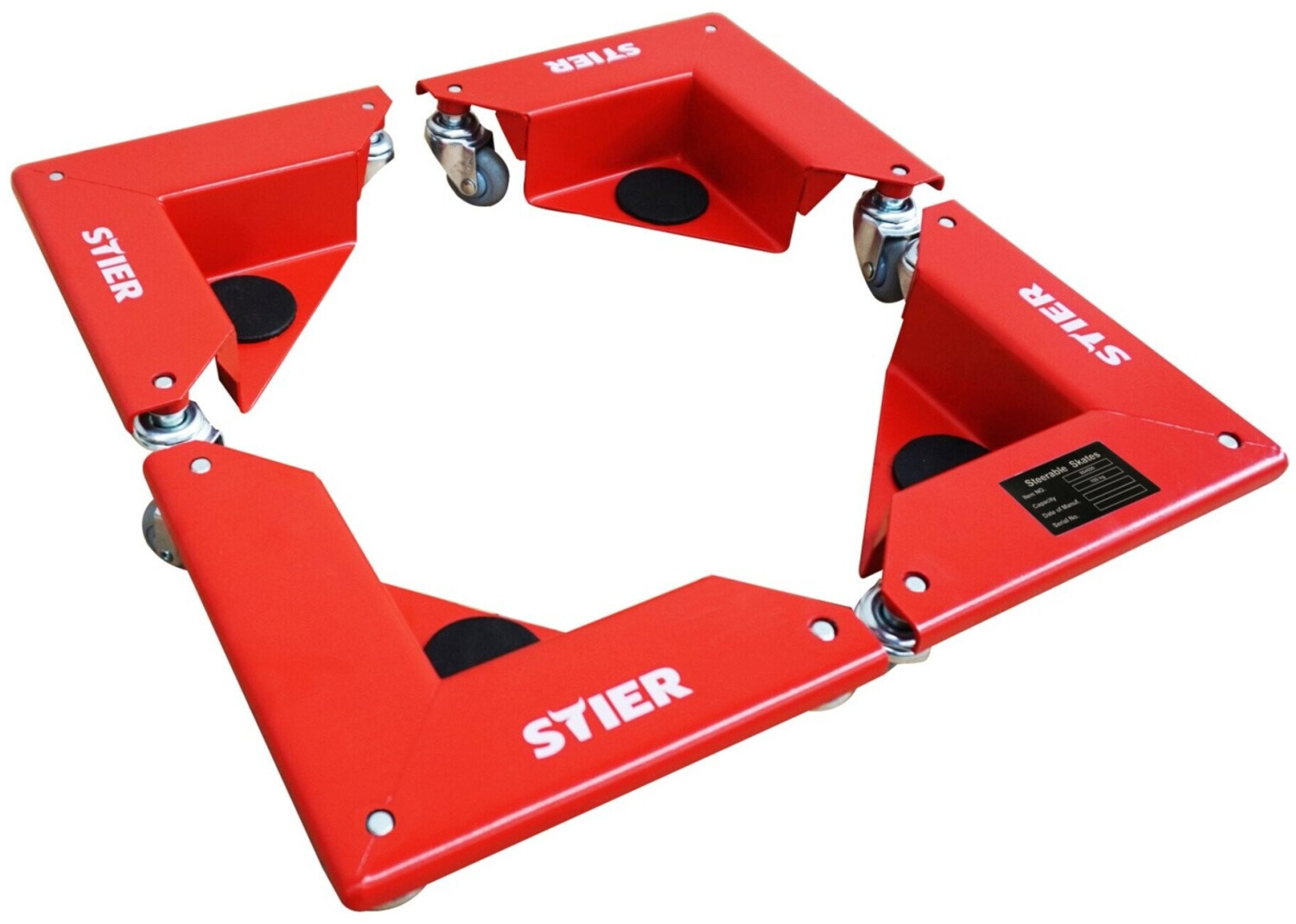 STIER Corner roller set 4 pieces (904590)