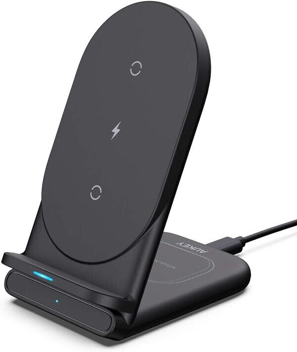 Aukey Aircore 2-in-1 Wireless Charging Stand