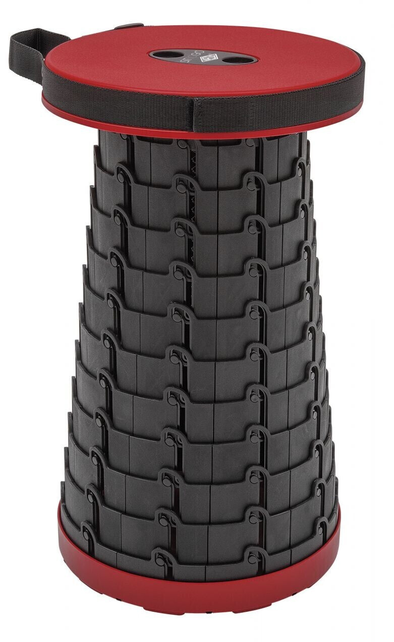 VeDO Telescopic Camping Stool Red
