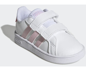 Ocupar Secretario Invertir Adidas Grand Court Kids Velcro cloud white/clear pink/rose tone desde 25,84  € | Compara precios en idealo