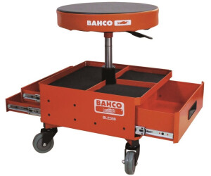 Bahco BLE300 Werkstattstuhl mit Schubladen Dreh und Höhenverstellbar 
