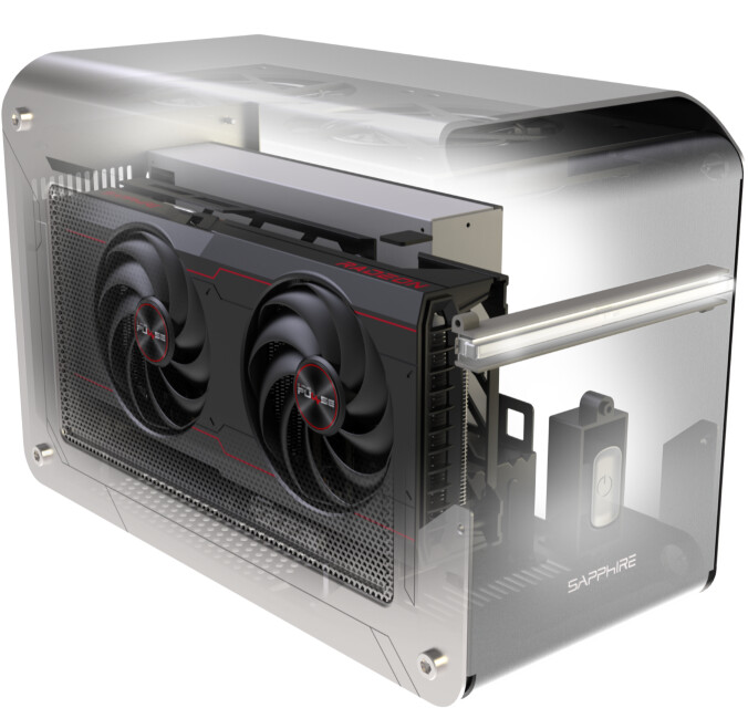 Sapphire GearBox 500 Thunderbolt 3 PULSE RX 6600 XT