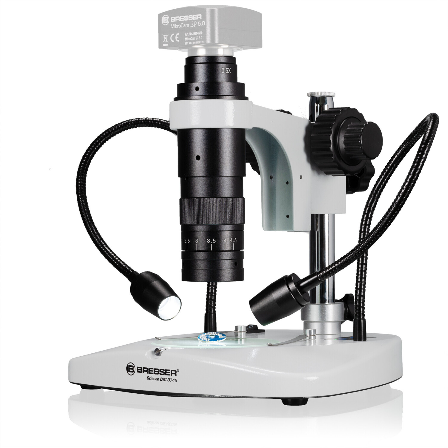 Bresser  BRESSER WLAN 1.080P Digital-Mikroskop 2L mit LCD