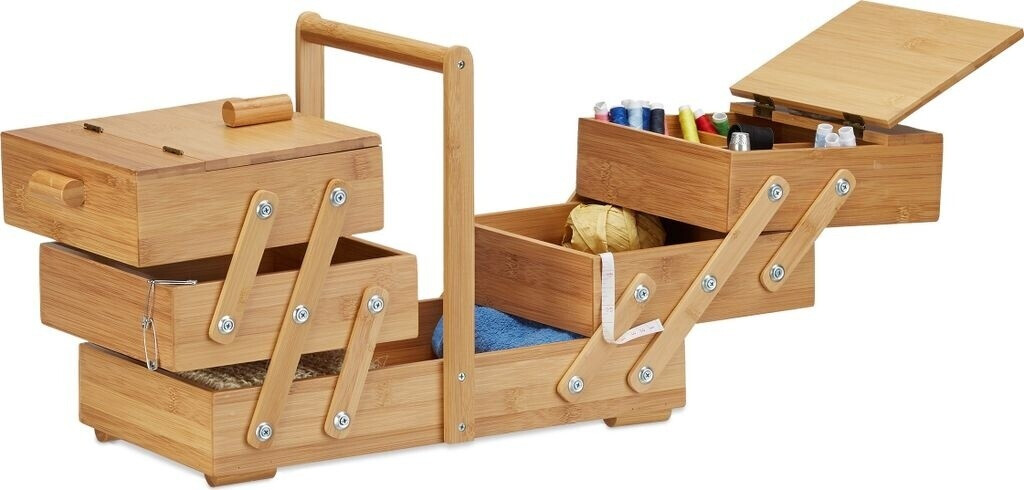 Relaxdays Sewing Box (10022221)