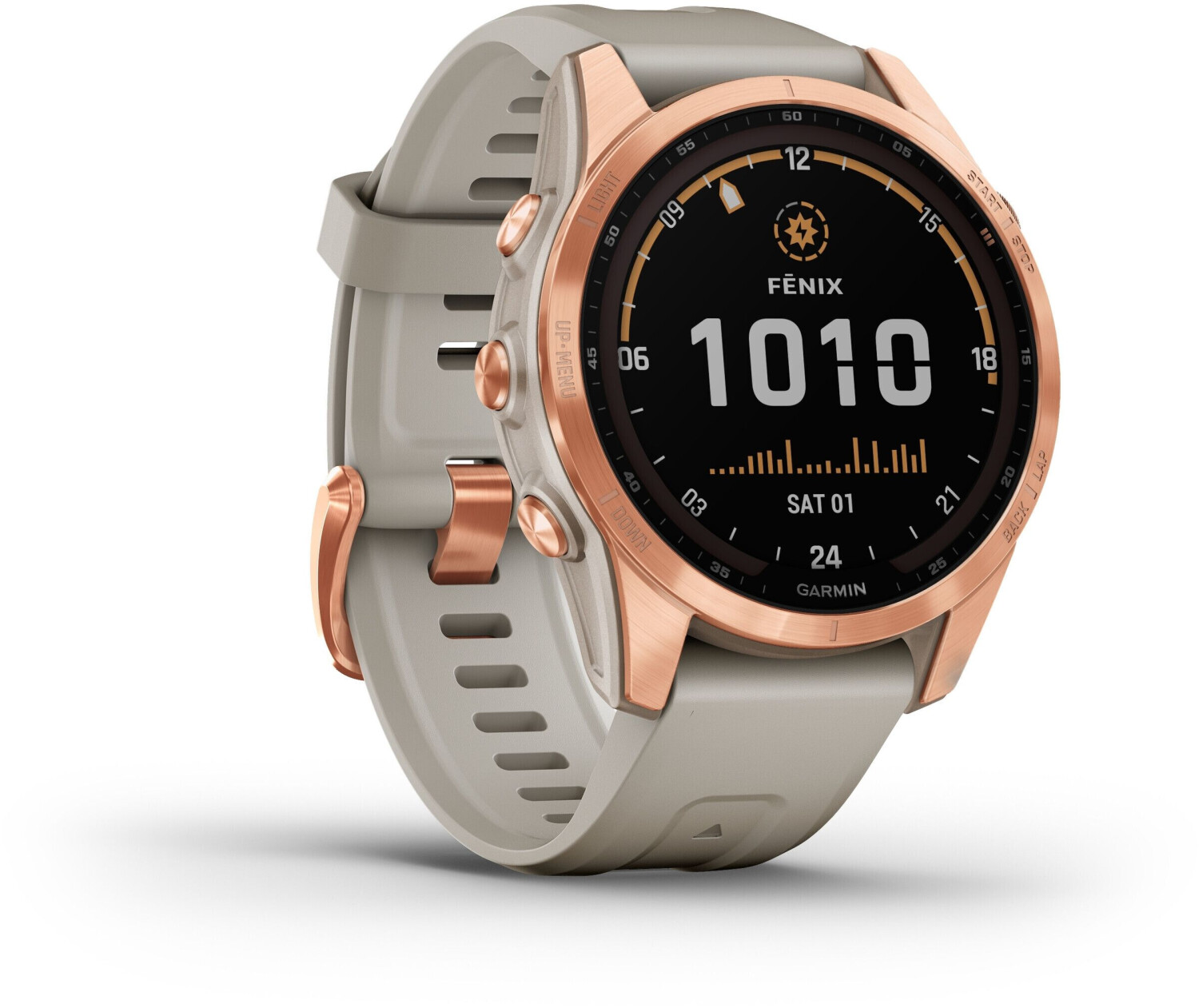Fenix 5 rose gold garmin top