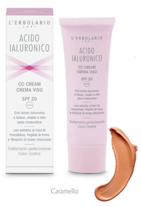 L'Erbolario Hyaluronic Acid CC Cream SPF20 (50ml) Caramel