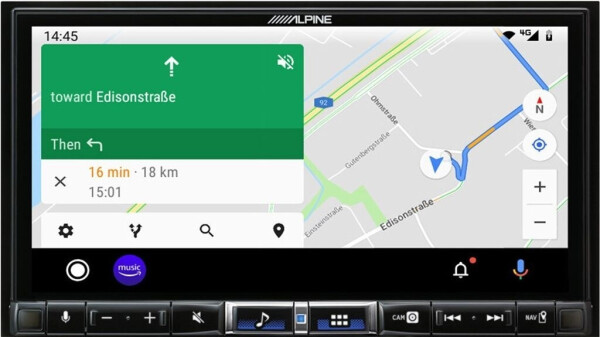 Alpine iLX-705D, Bild 8
