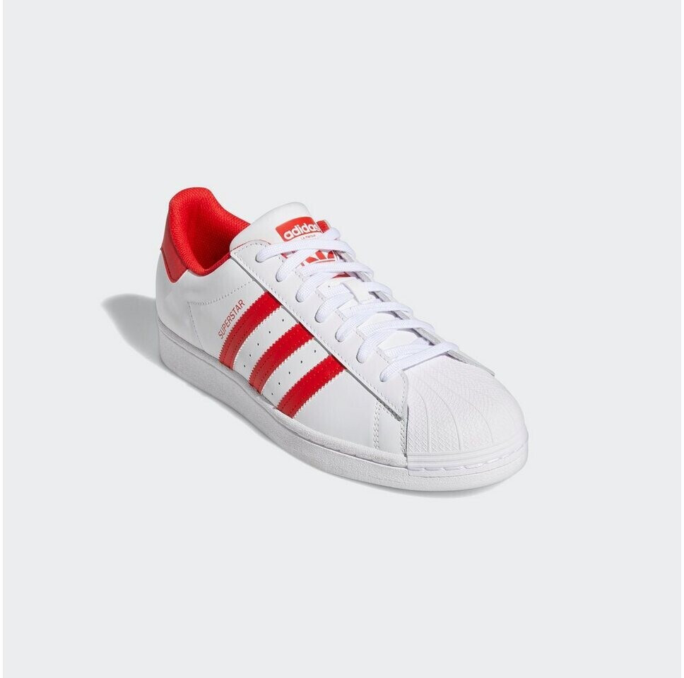 Adidas red white cheap