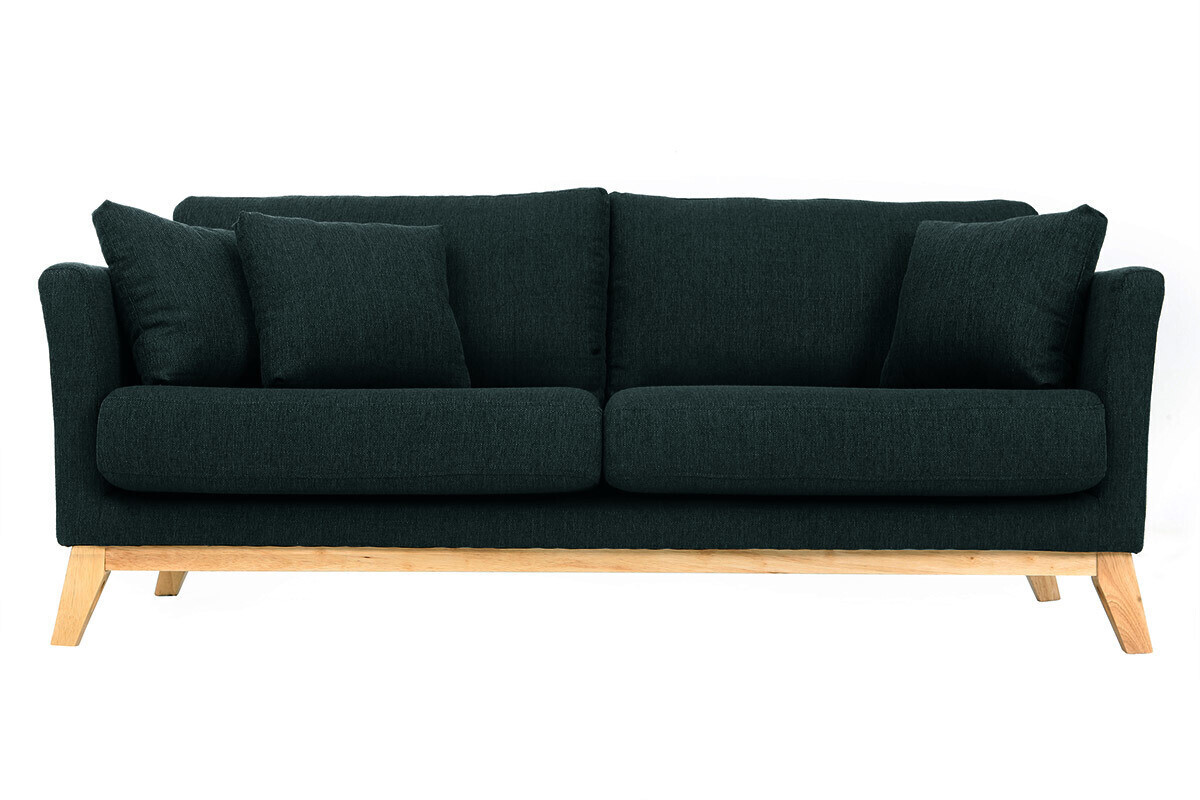 Miliboo Canapé Oslo gris foncé