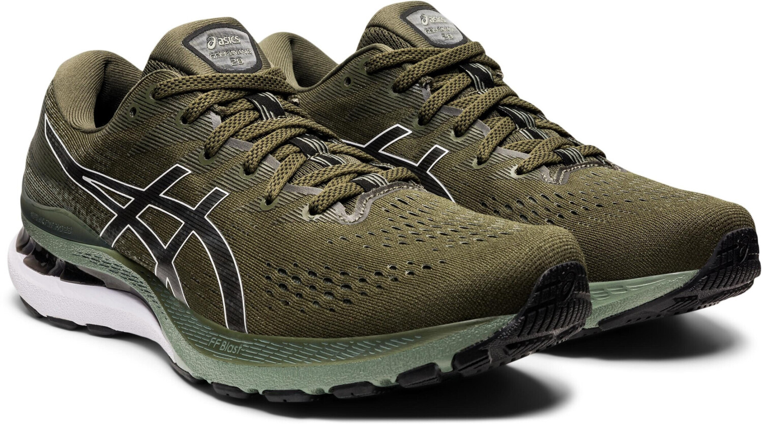 Asics gel kayano 22 Olive sales