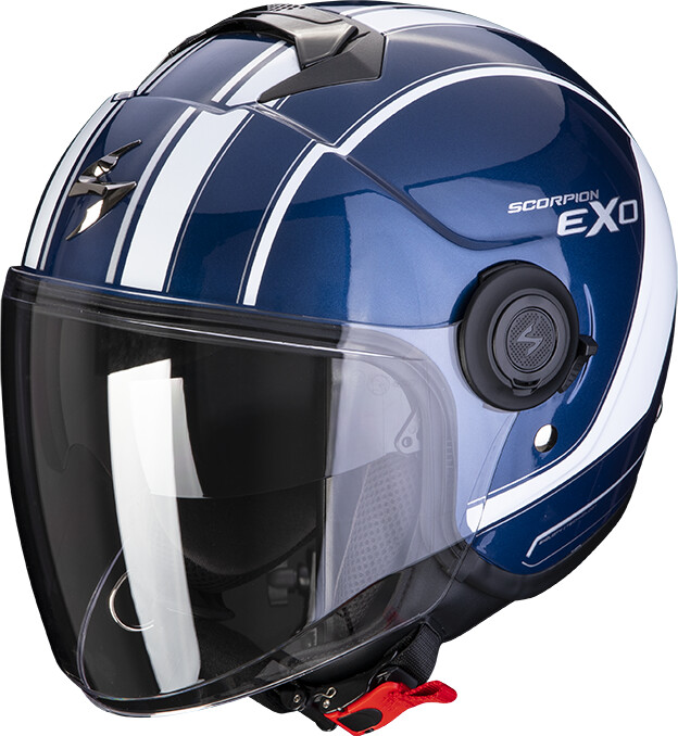Scorpion Exo-City Scoot bleu/blanc