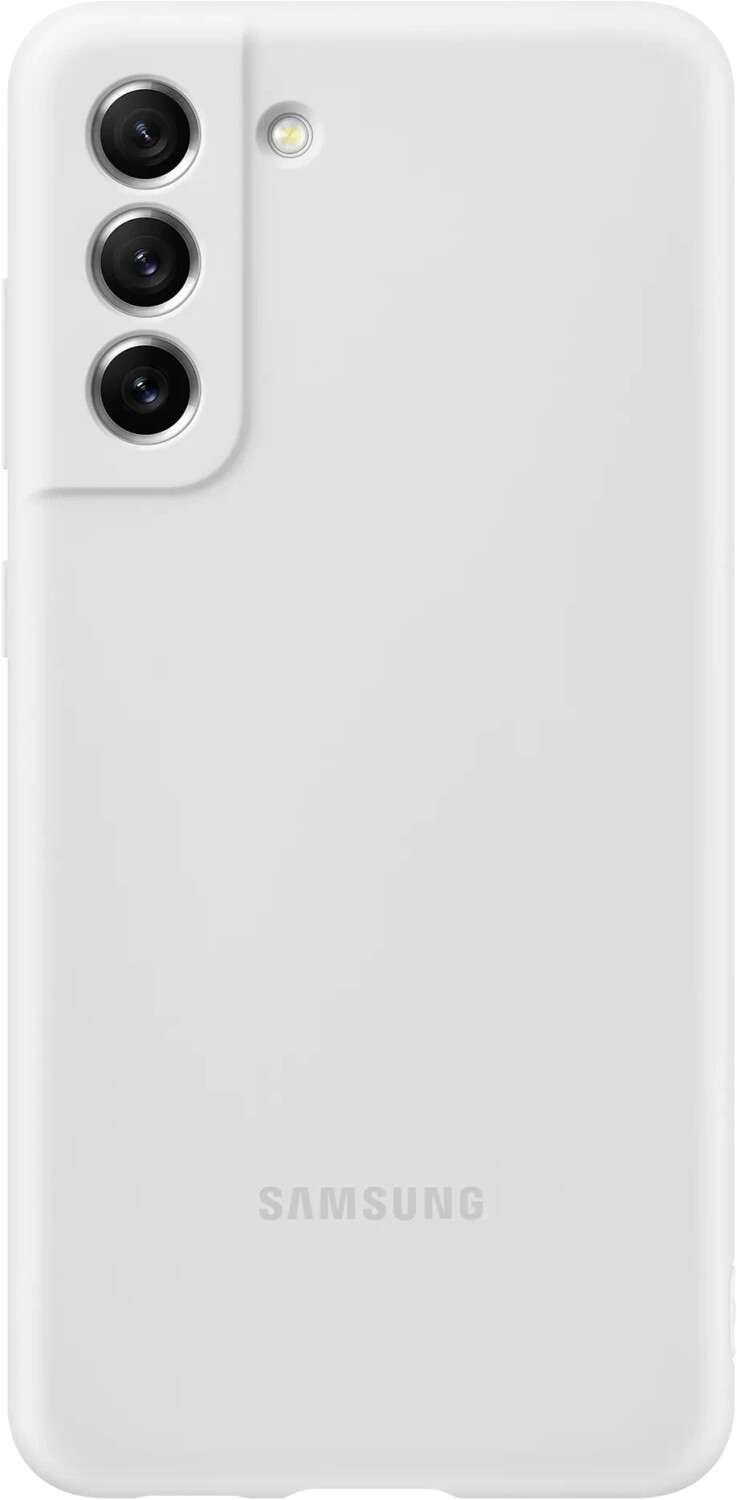 Samsung Silicone Cover (Galaxy S21 FE) White