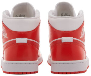 Air Jordan 1 Mid white/white/habanero red desde 354,19 € | Black 2022: precios en