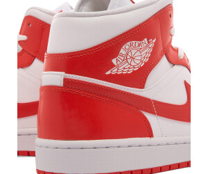 ira Alfombra Perjudicial Nike Air Jordan 1 Mid white/white/habanero red desde 332,21 € | Compara  precios en idealo