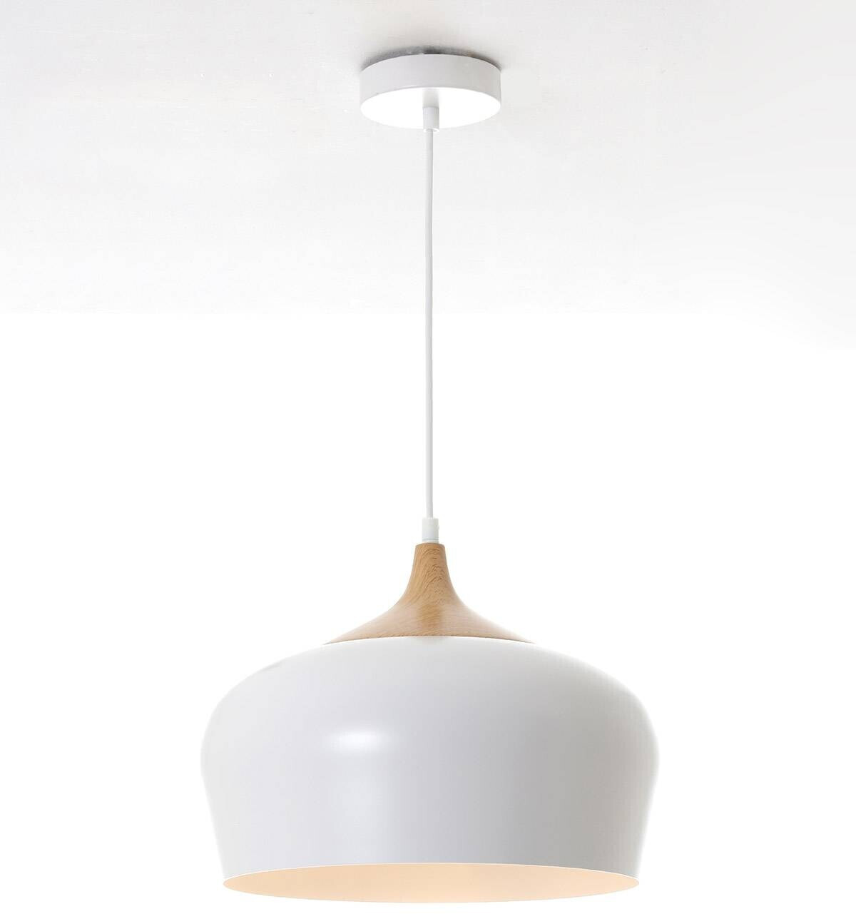 Lussiol lighting Suspension Britta blanc