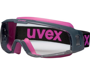 UVEX Schutzbrille Vollsichtbrille u-sonic 9308 grau-pink  Neu! 