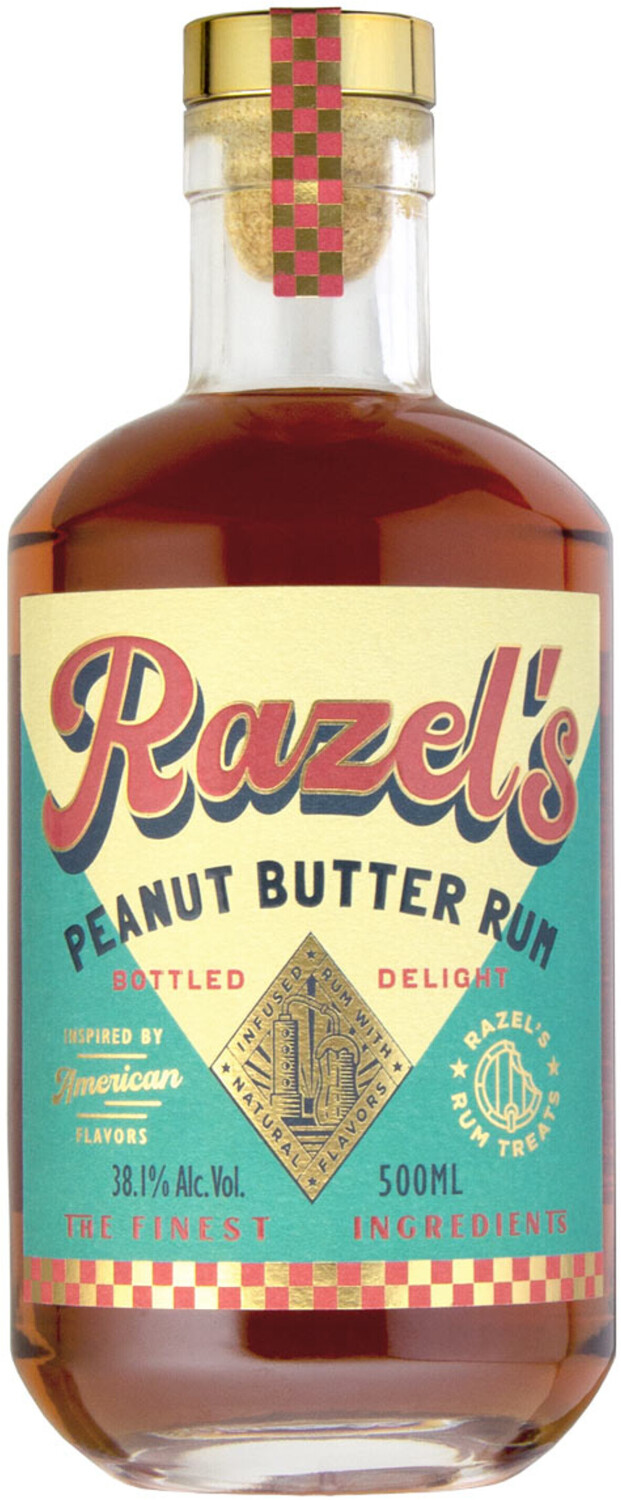 22,09 ab bei Butter € Perola 38,1% Peanut | Preisvergleich Rum Razel\'s 0,5l