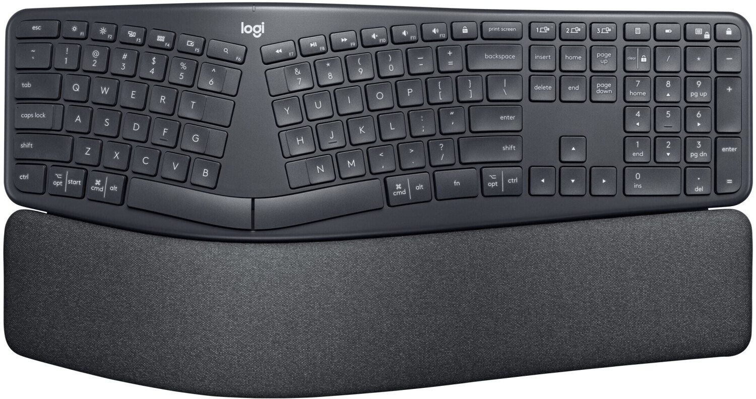 Logitech K860 pour entreprise + Bluetooth AZERTY