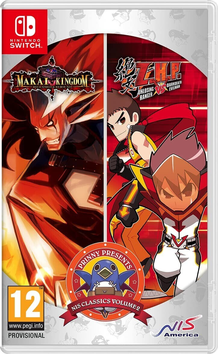 Prinny Presents NIS Classics Volume 2: Makai Kingdom: Reclaimed & Rebound + Z.H.P: Unlosing Raver vs. Darkdeath Evilman - Deluxe Edition (Switch)