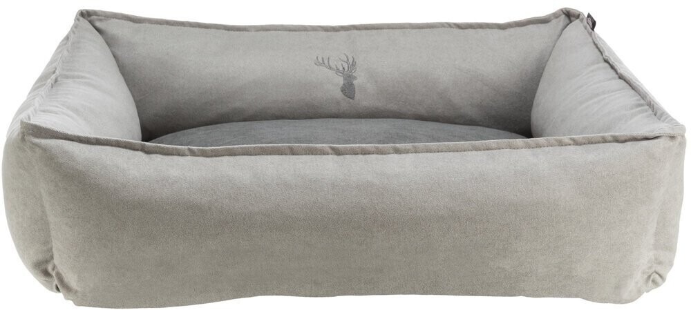 Photos - Bed & Furniture Trixie Dog Bed Leni Soft Edition 60x50cm sand/grey 