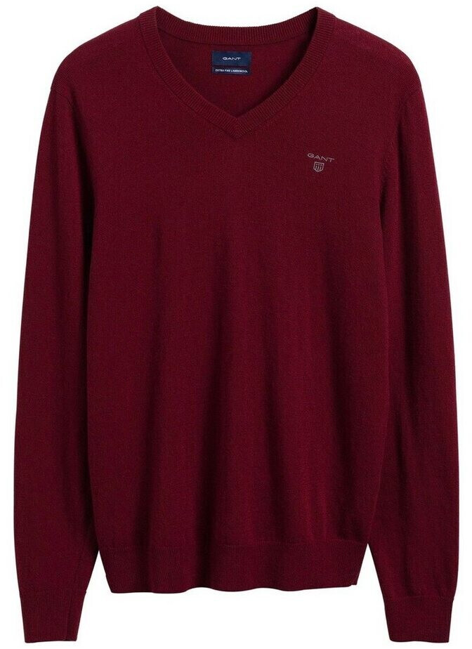 Lambswool v shop neck sweater