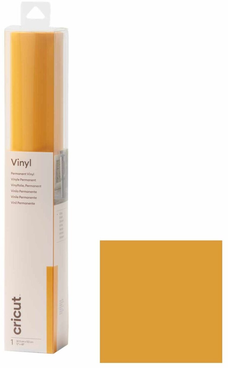 Cricut Premium vinyl permanent 30.5x122 cm yellow