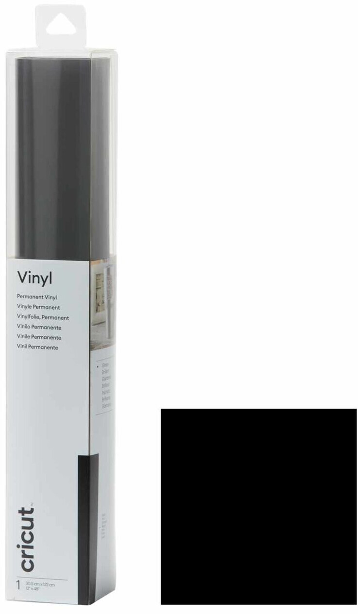 Cricut Premium vinyl permanent 30.5x122 cm black