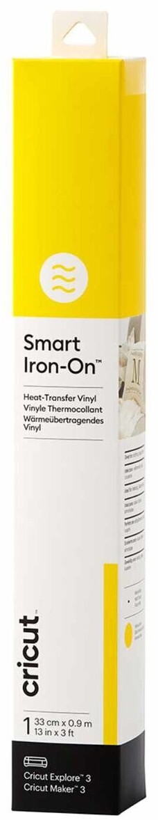 Cricut Smart Iron On transfer foil 33x91cm yellow