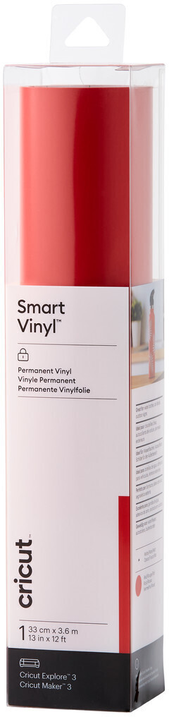 Cricut Smart Vinyl Permanent 33x366cm red