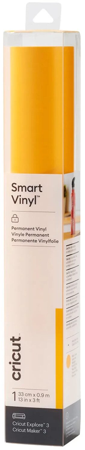Cricut Smart Vinyl Permanent 33x91cm yellow