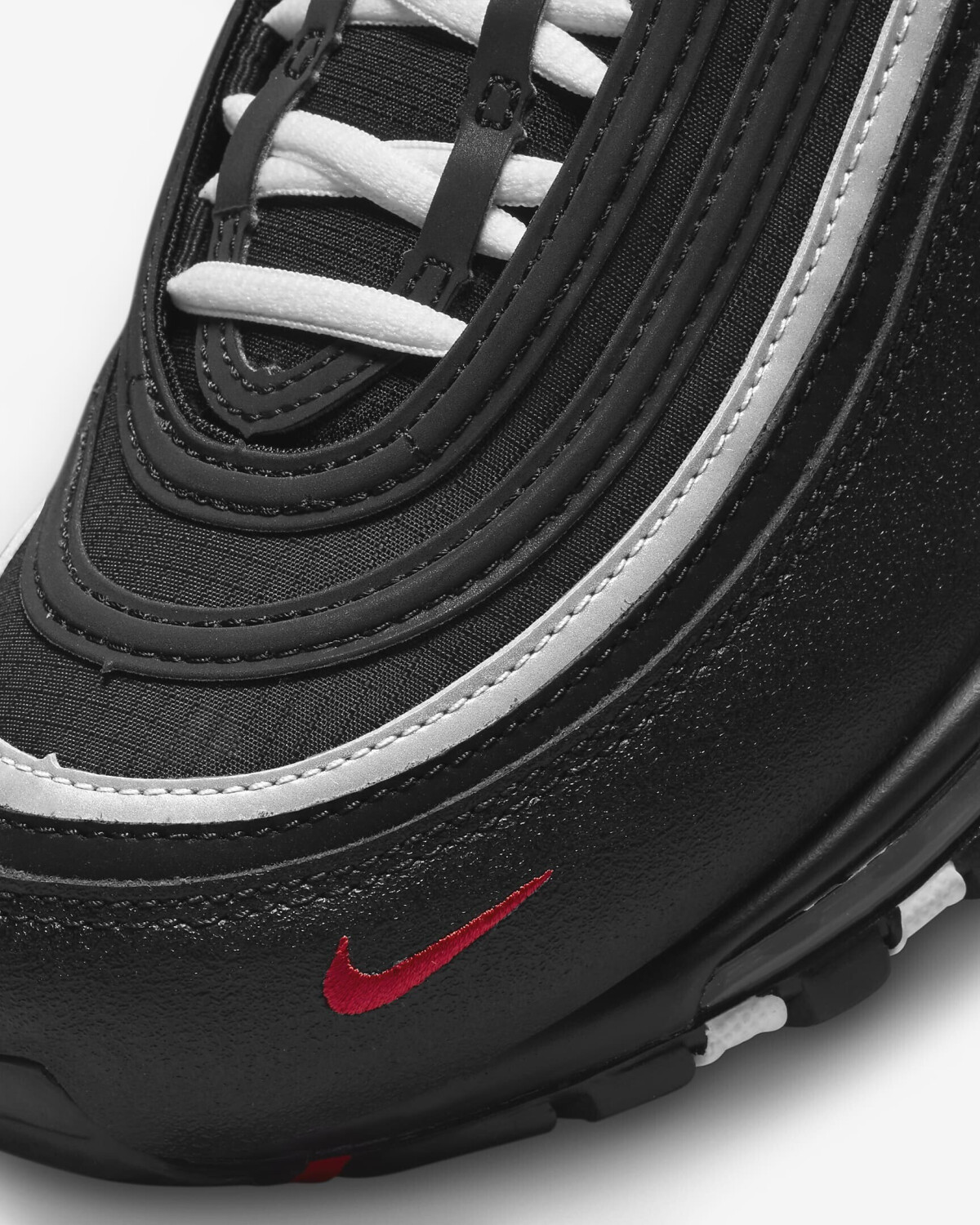 Air max 97 deals red white black