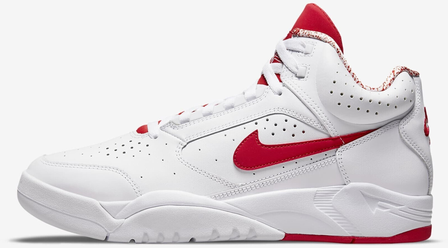 Nike Air Flight Lite Mid white/university red