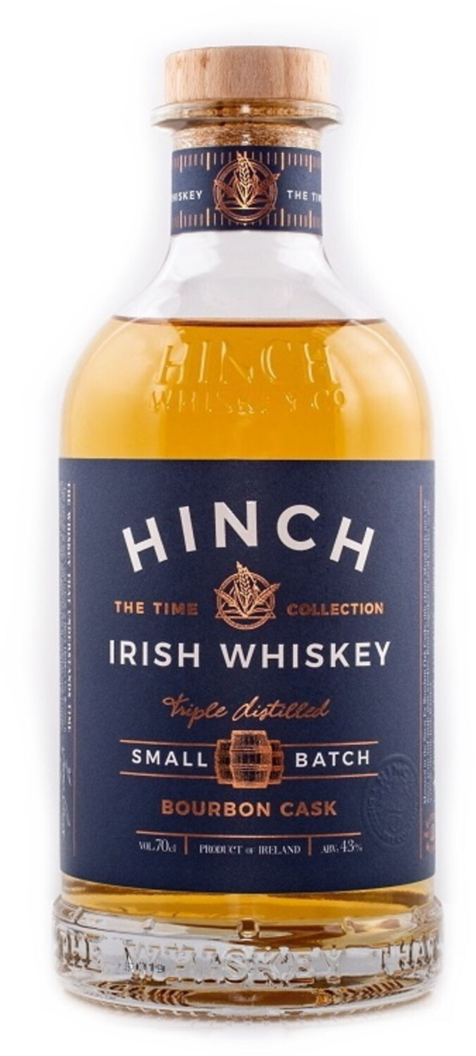 Hinch Single Small Batch Irish Whiskey Bourbon Cask 0,7l 43%