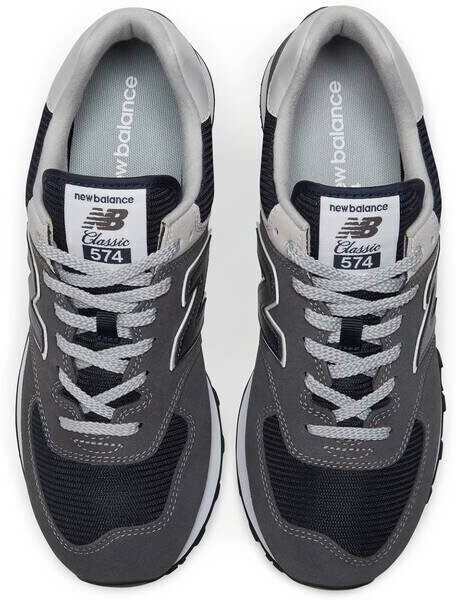 New balance 574 grigio blu clearance