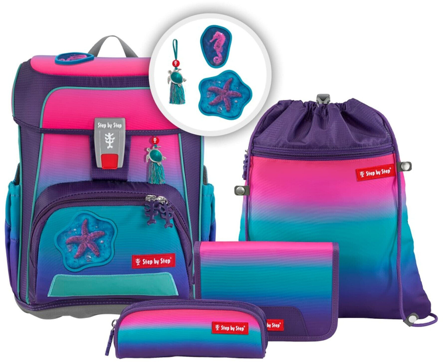 Step by step schulranzen pink Outlet