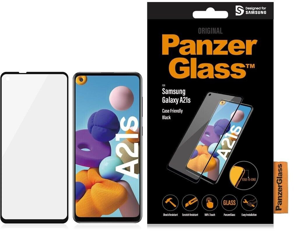 PanzerGlass Case friendly Edge-to-Edge Glas Samsung Galaxy A21s