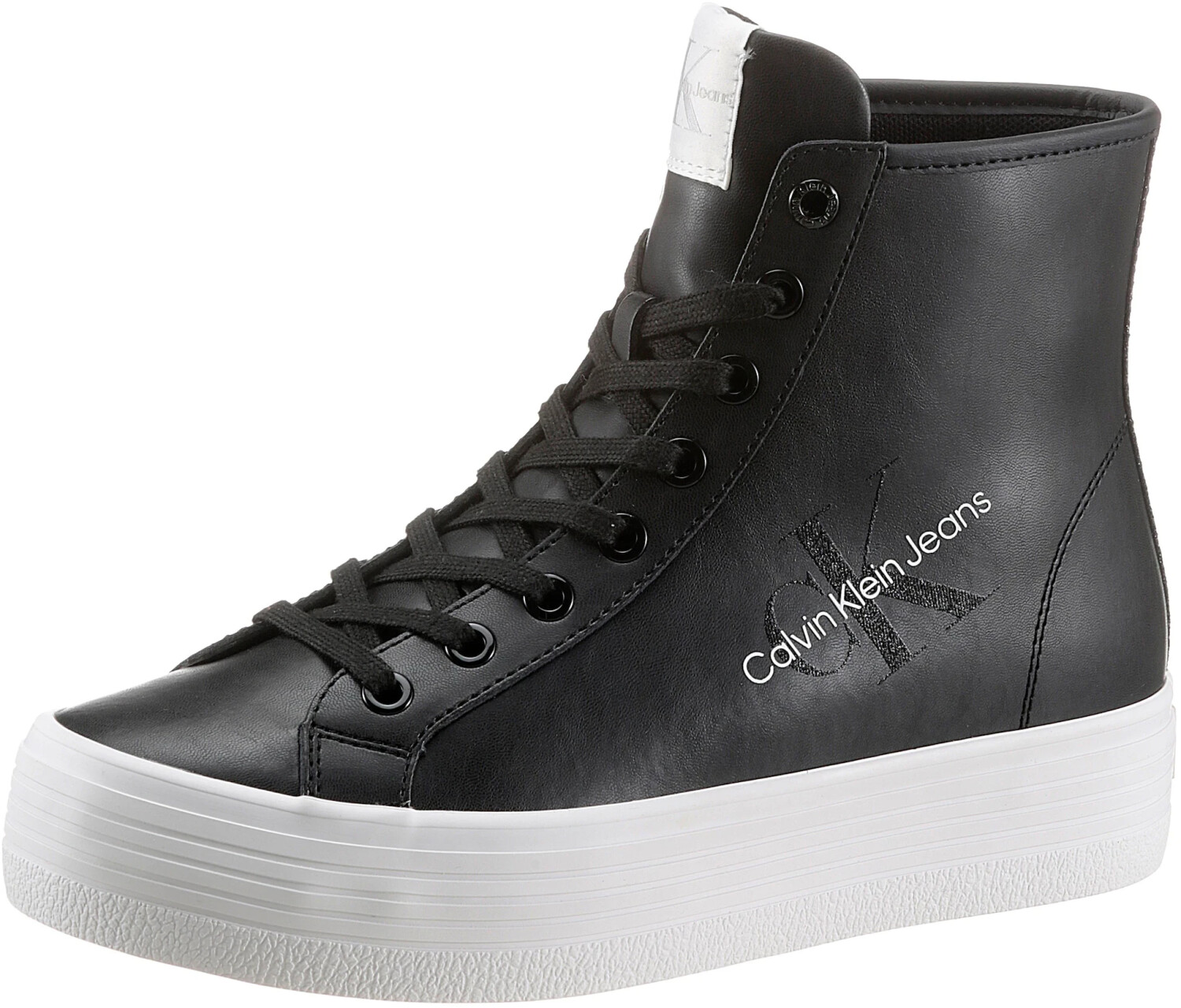 Calvin Klein Vulcanized Flatform High Sneaker black