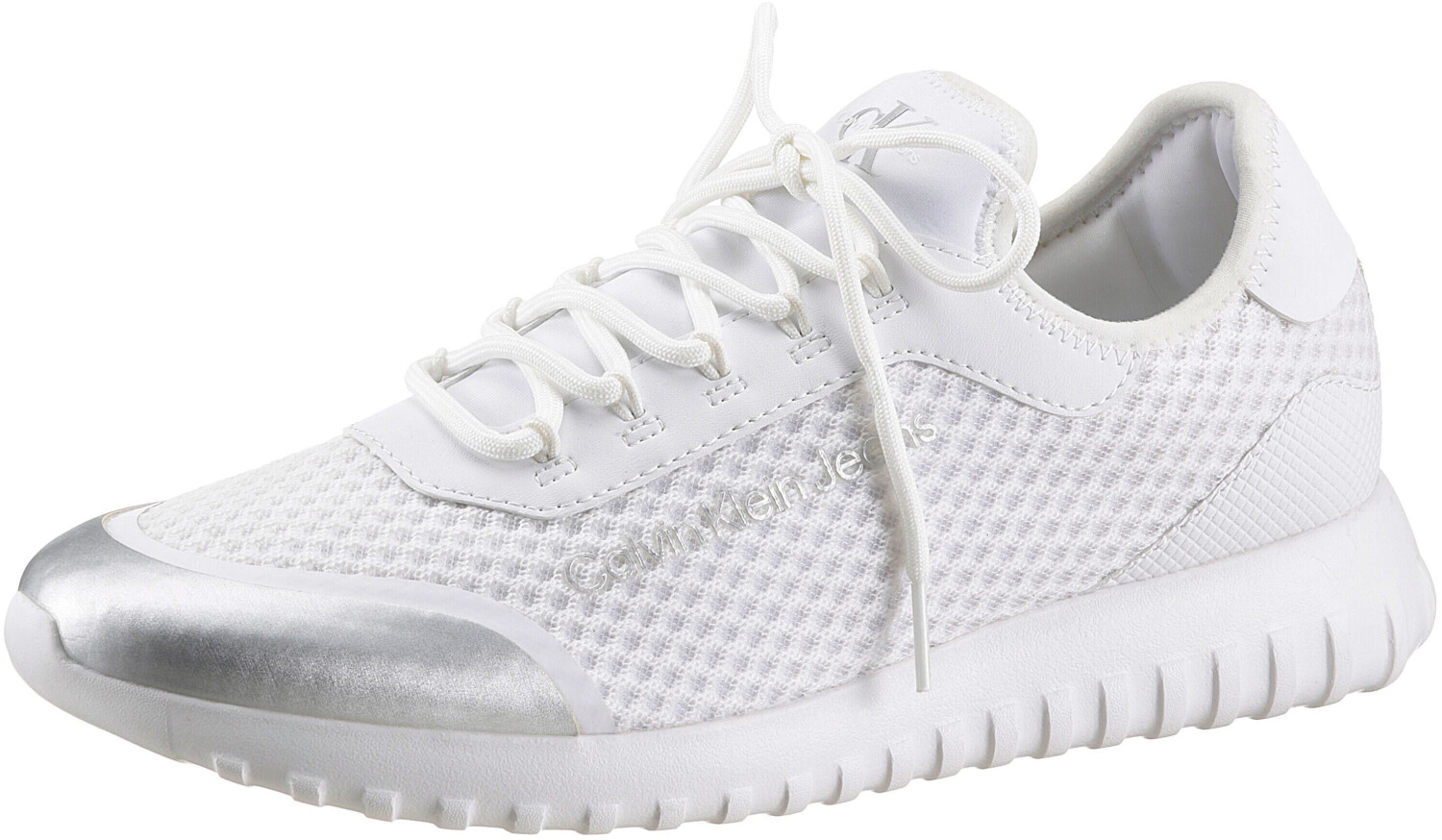 Calvin Klein Runner Laceup Sneaker (YM0YM00369) white