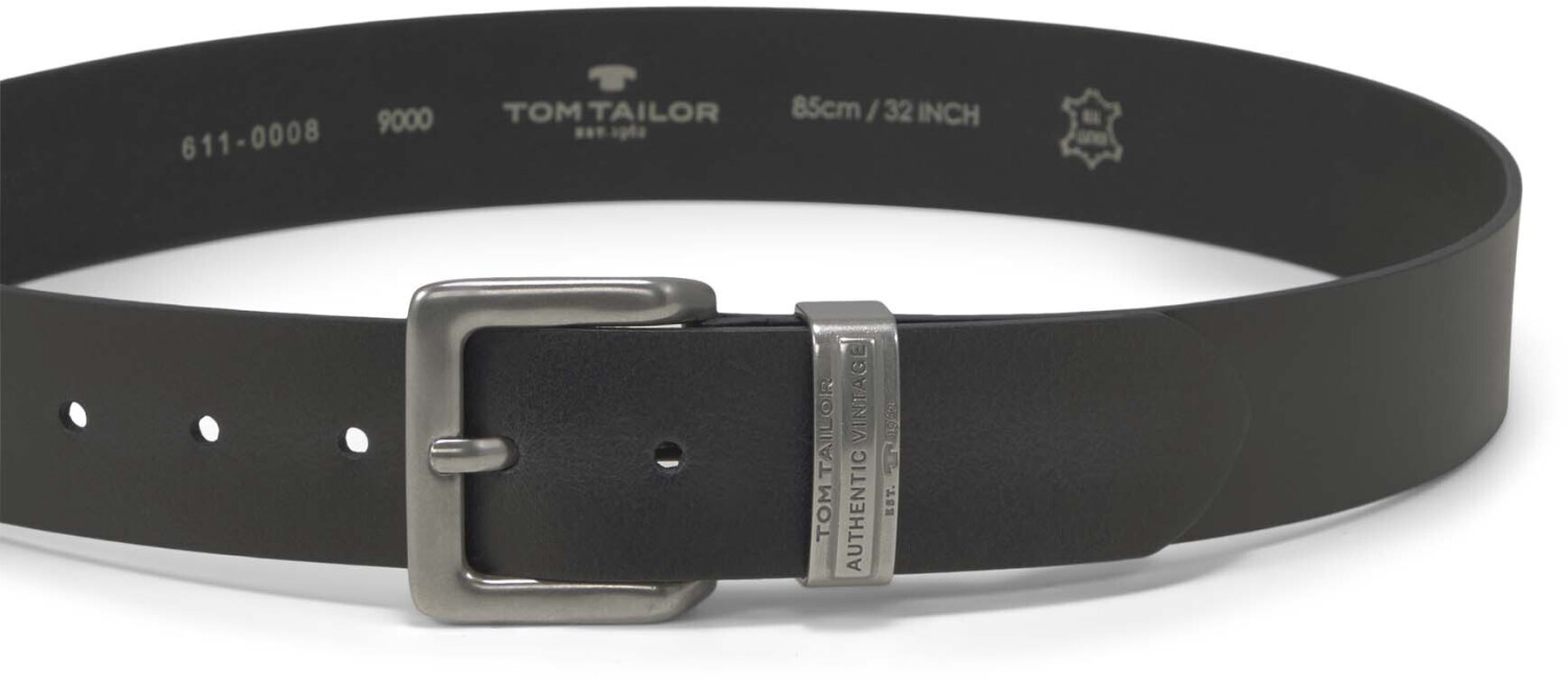 Tom Tailor Preisvergleich 24,99 uni Gürtel black € (4016323) | bei ab