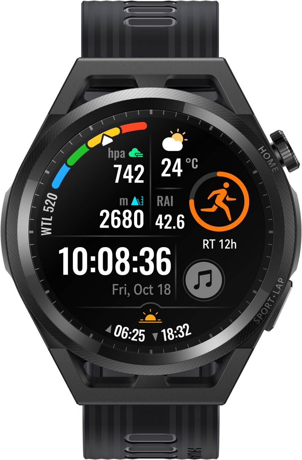 Huawei Watch GT Runner Schwarz ab 299 00 Preisvergleich bei