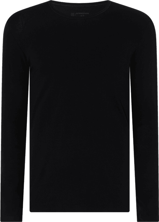 Schiesser Shirt Organic Cotton 95/5 (173812) black